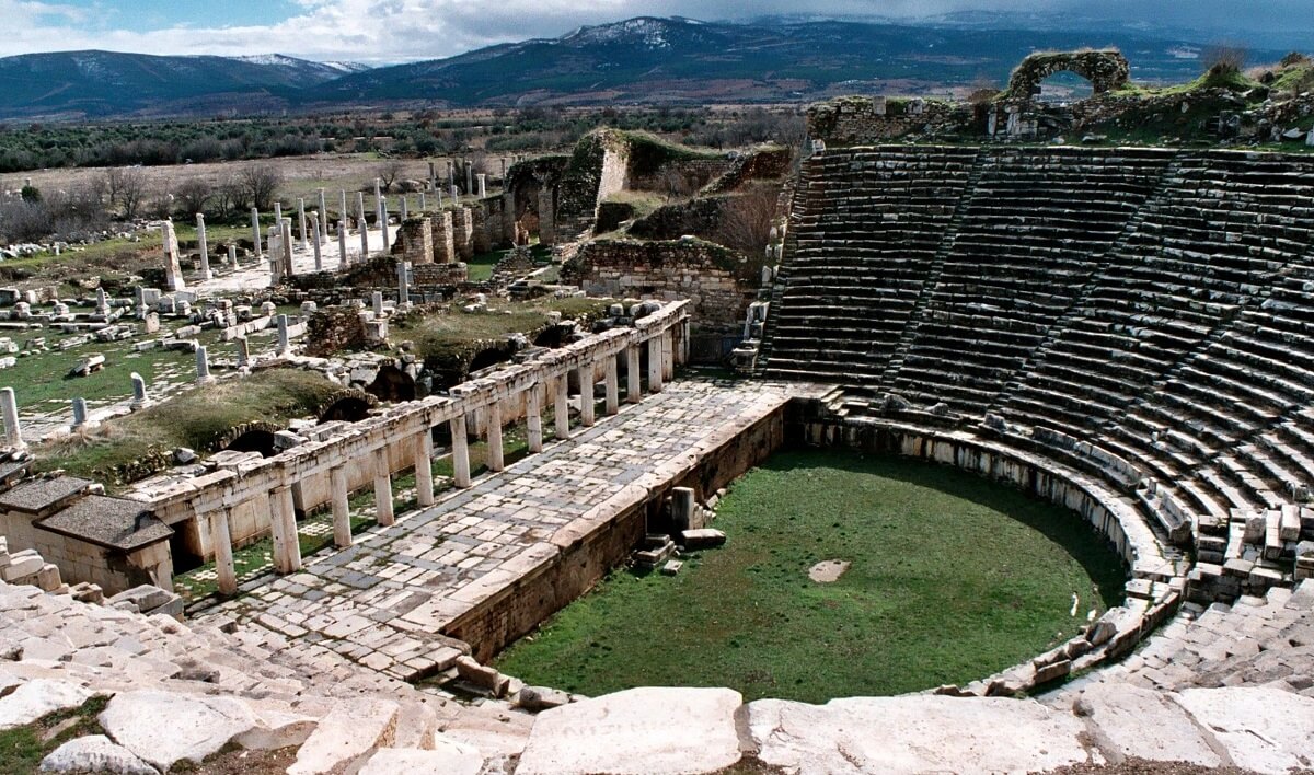 Afrodisias Antik Kenti Tiyatro
